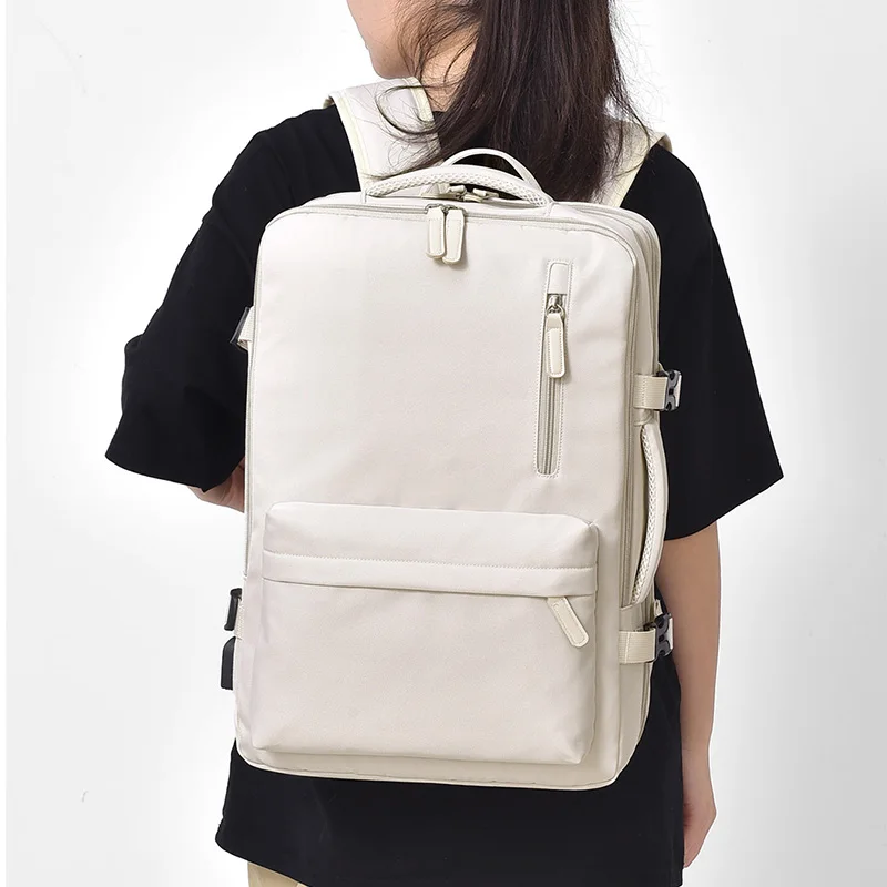 

44x30x16 см сумка для ноутбука Macaron цветной расширяемый рюкзак большой емкости легкий дорожный рюкзак многофункциональный