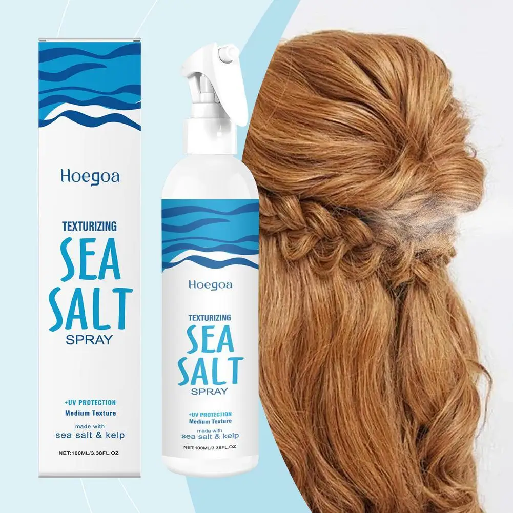 

Sea Salt Hair Styling Spray For Men & Women Volumizing Hair Long-Lasting Strong Holding Improving Thicken Hair Voluminous Care