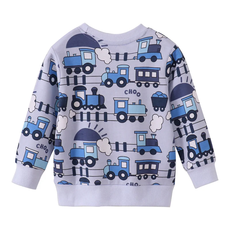   Jumping Meters 2-7T New Arrival Cars Autumn Winter Boys Clothing Sets Cotton Long Sleeve Children\'s Outfits Hot Selling Sets