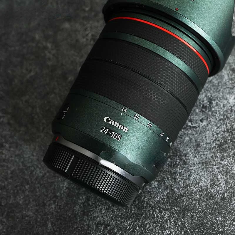 For Canon RF 24-105mm F4 L IS USM Lens Sticker Protective Skin Decal Vinyl Wrap Film Anti-Scratch Protector Coat F/4L 24-105