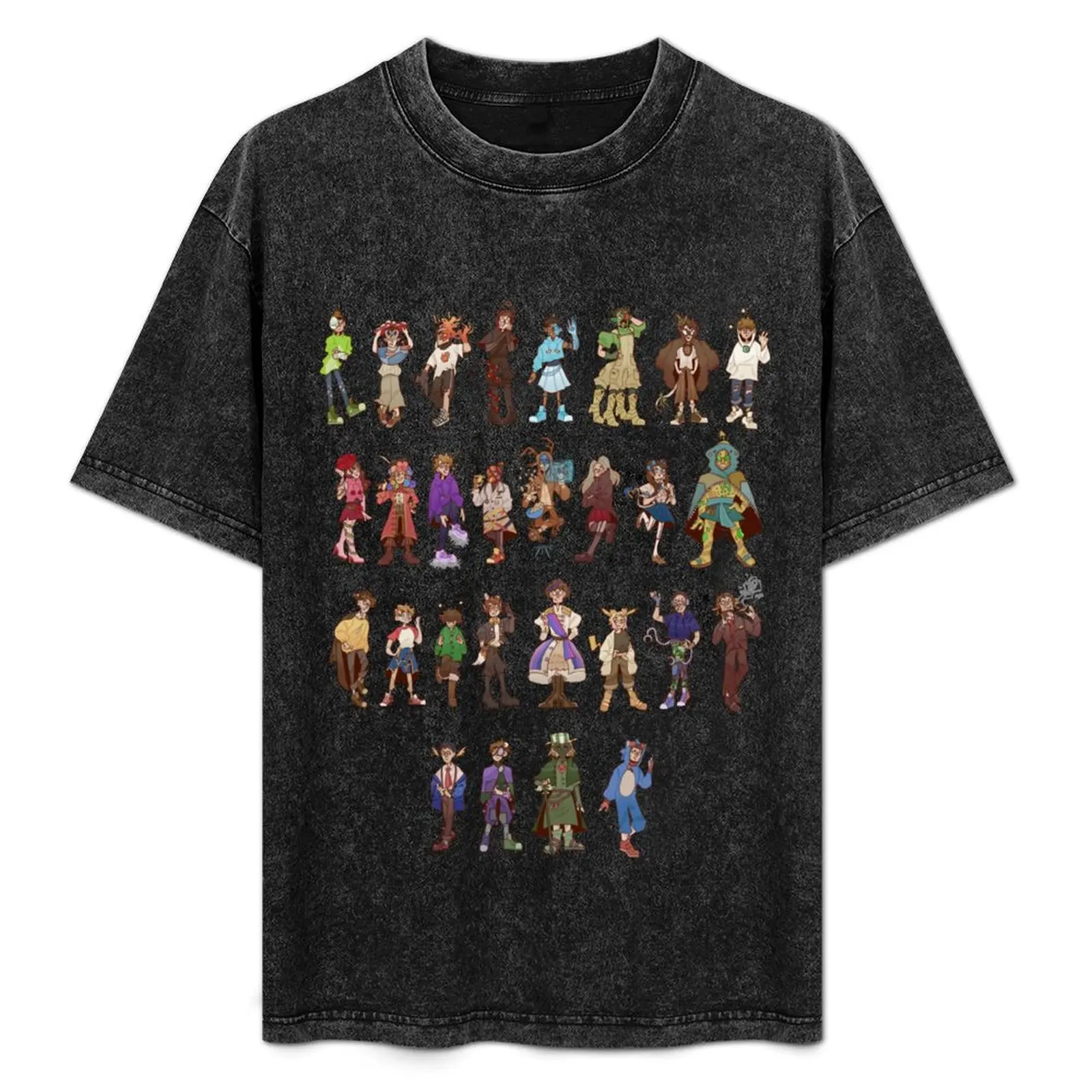 

Dream SMP Members T-Shirt Water Resistant Casual T-Shirt