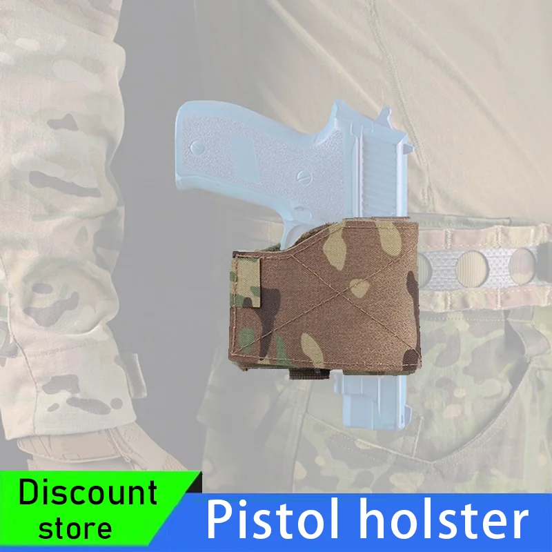 Tactical holster, waist belt universal air gun pistol holster, detachable holster for outdoor shooting and hunting