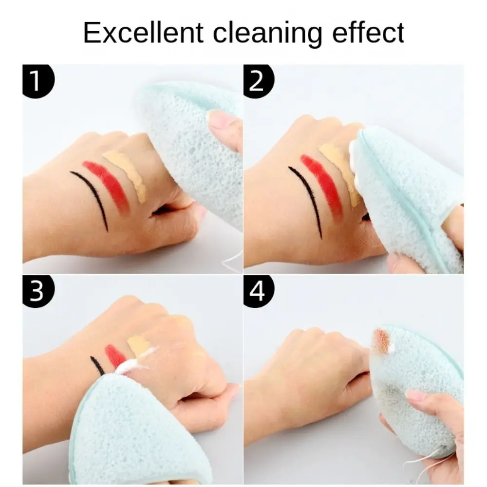 Face Towel Cleaner Pads Skin Care Tools Washable Cotton Pads Makeup Remover Gloves Face Wash Puff Face Deep Cleaning Pads