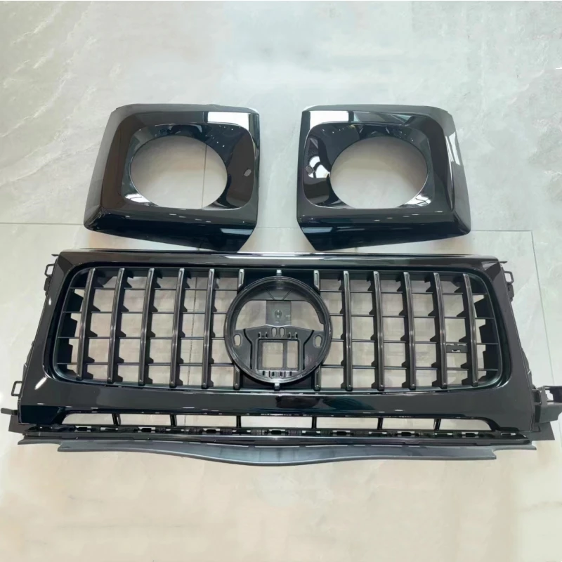 

Primer Grille Black Radiator Grill for Mercedes Benz G-Class G63 W463 W464 W465 19-25 Headlight Frame Bumper Net