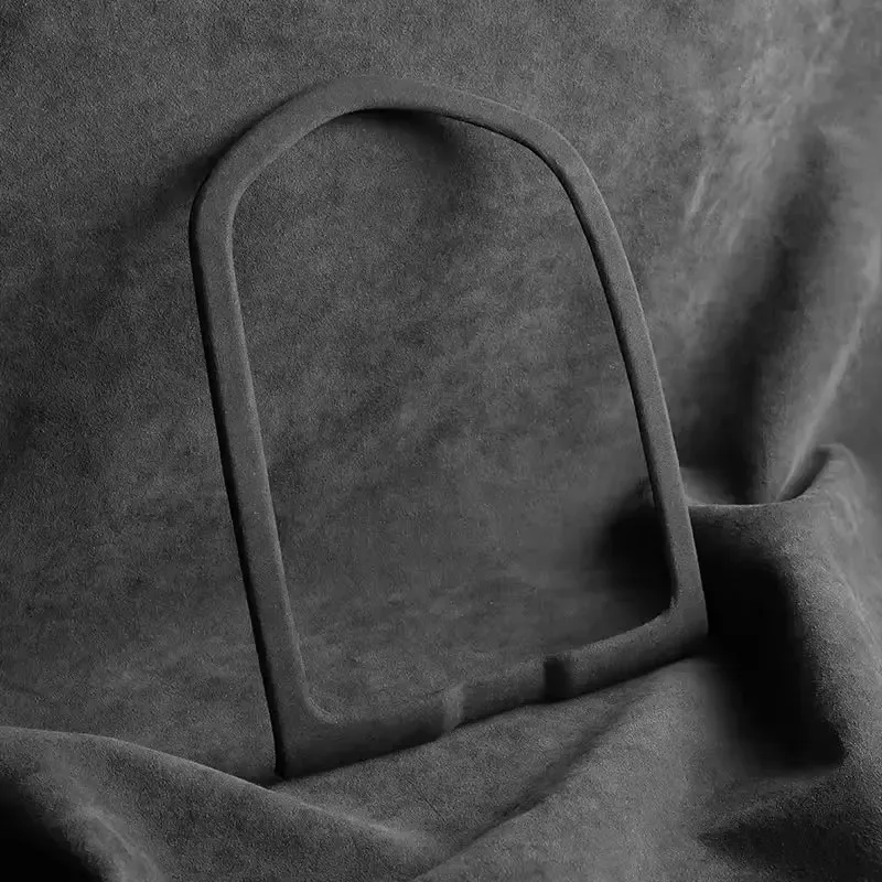 

Suede Leather Car Front Reading Light Frame Cover Interior Trim for Porsche Macan Panamera Cayenne Accessories