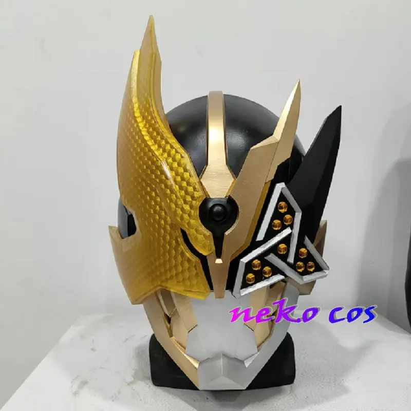 

nekocos Rider Revice Juuga Cosplay Costume Helmet Mask Resin Customized size Props Toy Gift Halloween Role Play