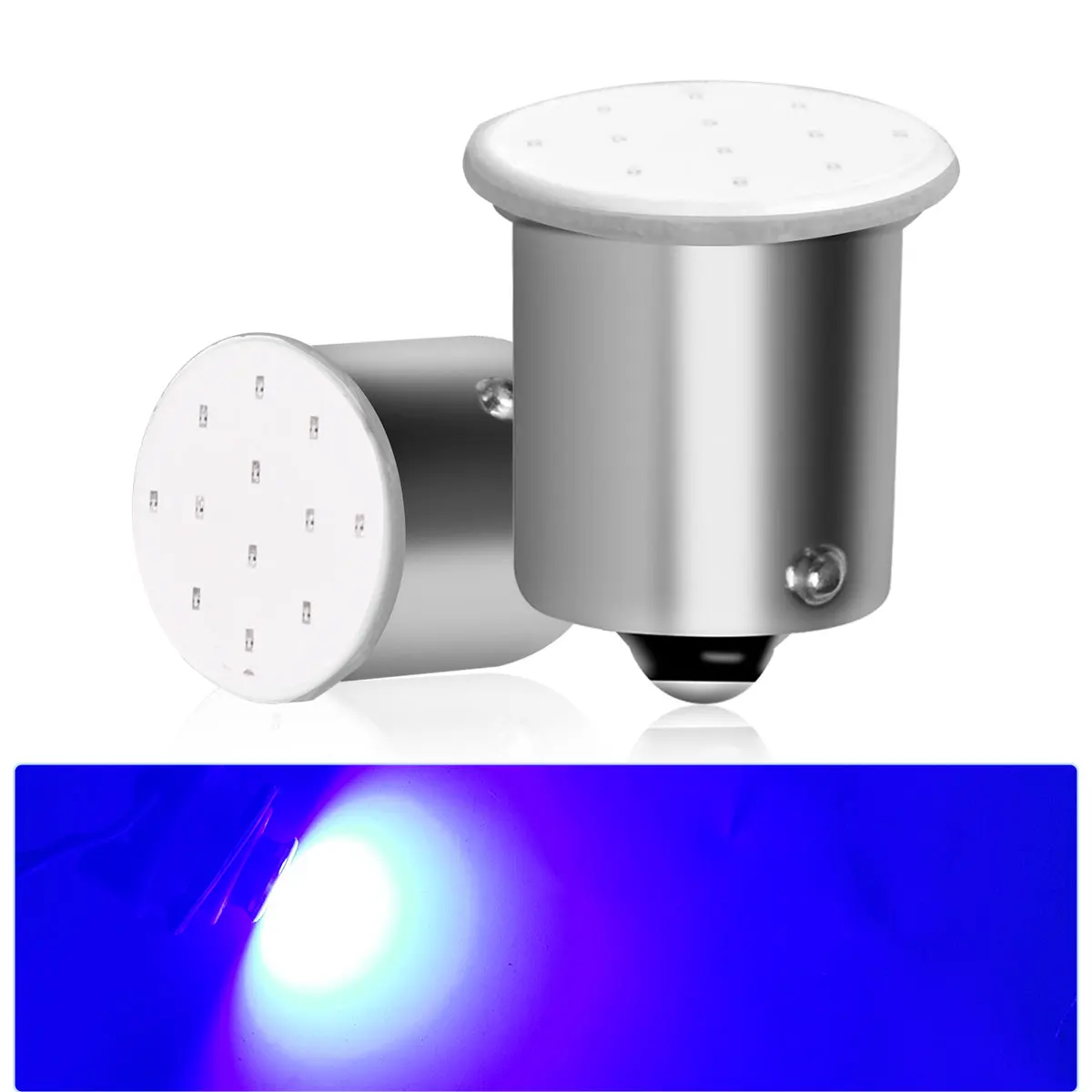 2/10/20/50 stücke Leistungsstarke COB LED Kleine Lampen 1156 BA5S P21W 1157 BAY15D P21/5W Auto Blinker Bremse Reverse Stop Backup Lichter