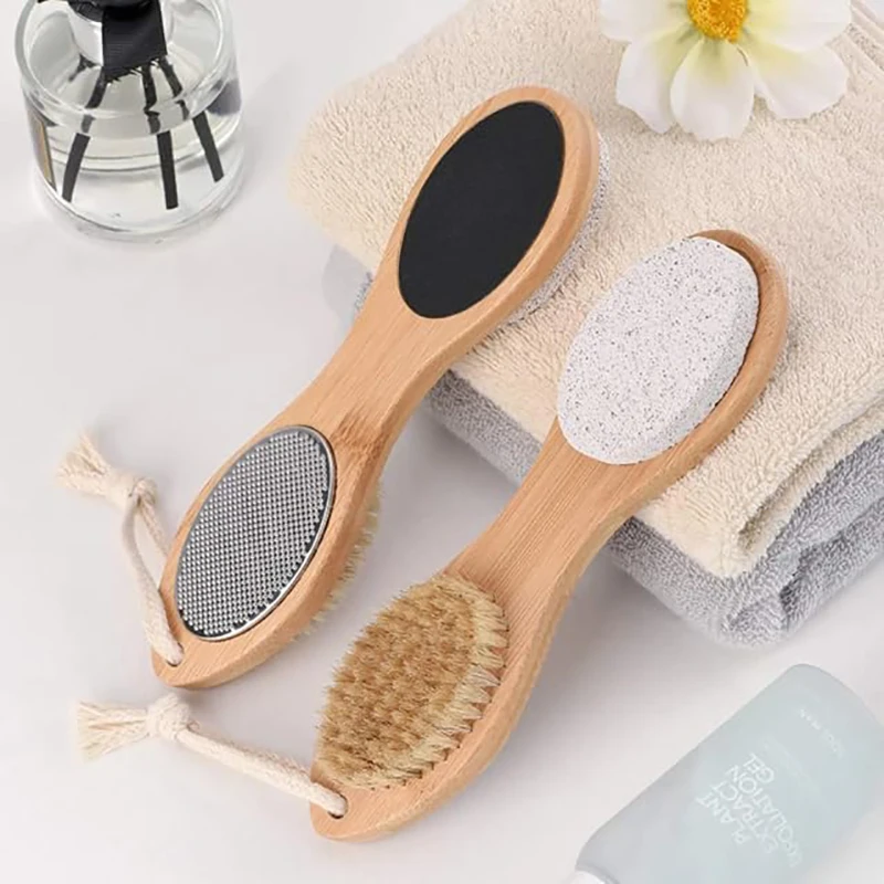 Multi Functional Foot Care Rubbing Board Foot Grinding Stone Foot Washing Brush For Easy Removal Of Dead Skin And Calluses