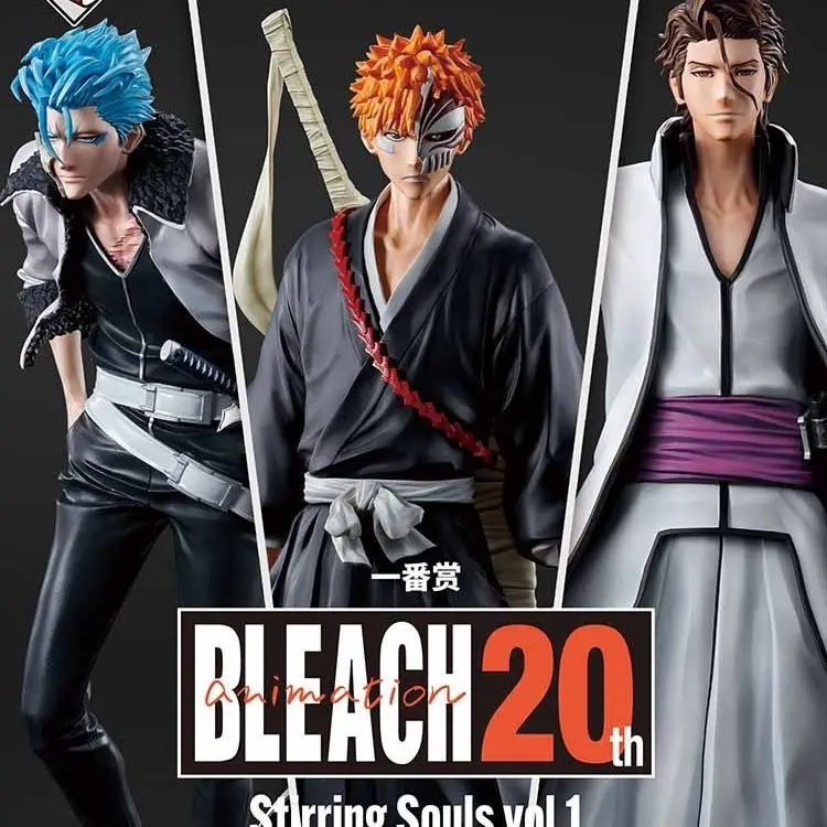 Bandai NAMCO BLEACH20th Kurosaki Ichigo Grimmjow Jaegerjaques Acrylic Sign Aizen Sousuke Masterlist Figure Model Toys Kids Gifts