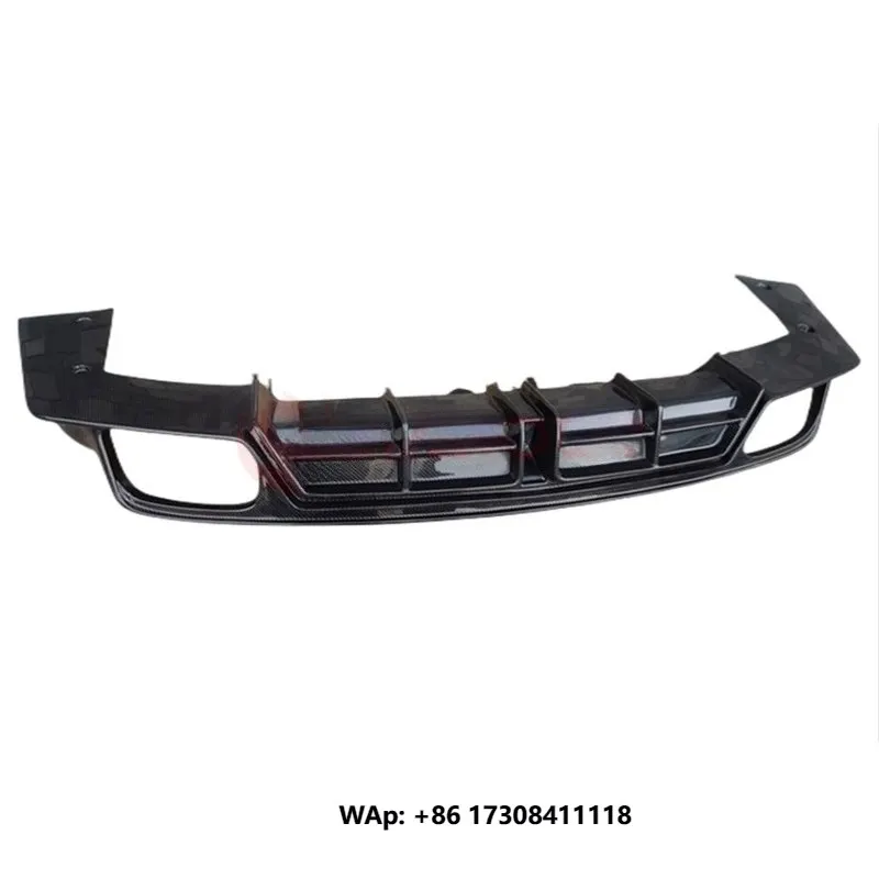 

Upgrade to Carbon Fiber Front Lip Rear Lip Side Skirts Spoiler Car Body Kits for