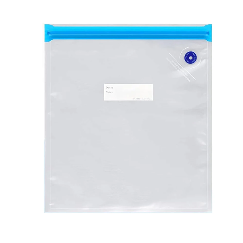 Home Vacuum Sealer Textured Vacuum Bag For Long Term Freshness Impurity Prevention Secure Transportation Sturdy Tear Resistant