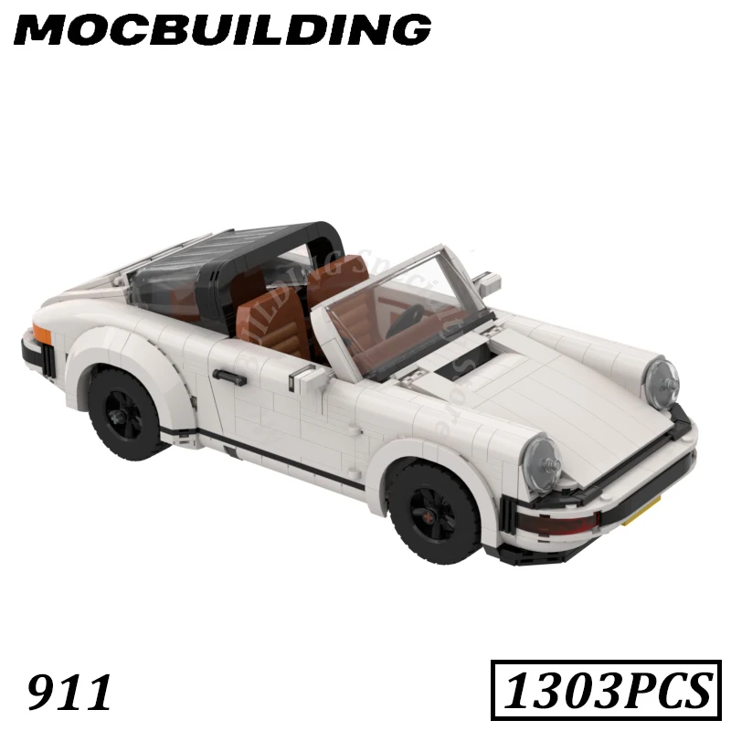 

Car Model MOC Building Bricks Display DIY Model Construction Assemble Toys Gifts Present