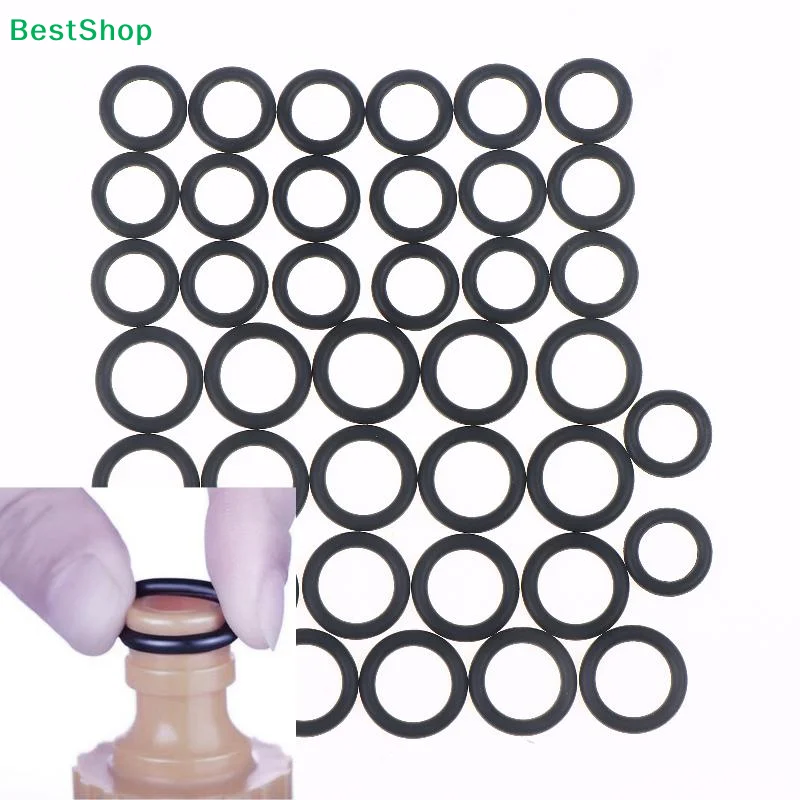 〔Sabrina〕O-Ring Seals Kit - Multi-Size Waterproof Washers for Plumbing, Faucet, Automotive & DIY Repair Projects