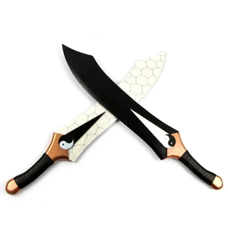 78cm Cosplay Accessories Double Knife Wooden Sword Fate Stay Night Archer Class Twin Swords Anime Party Costume Props
