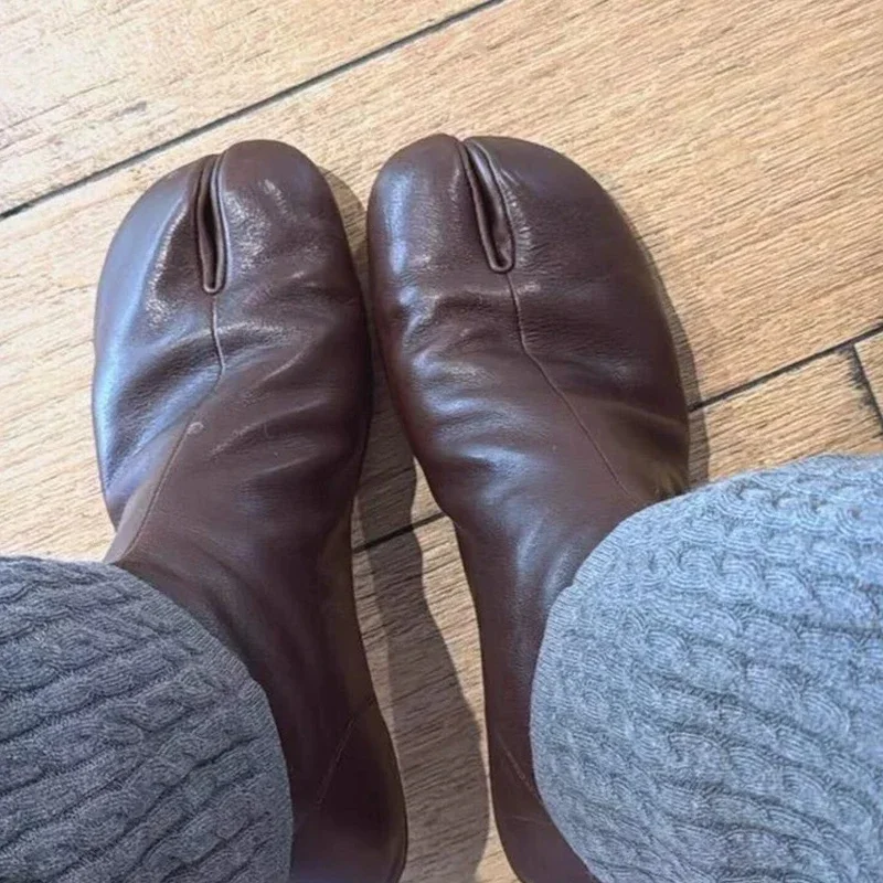 

Aneikeh Punk Style Square Low Heels Spring Autumn Cosy Soft PU Leather Round Toe Woman Ankle Boots Zipper Shoes