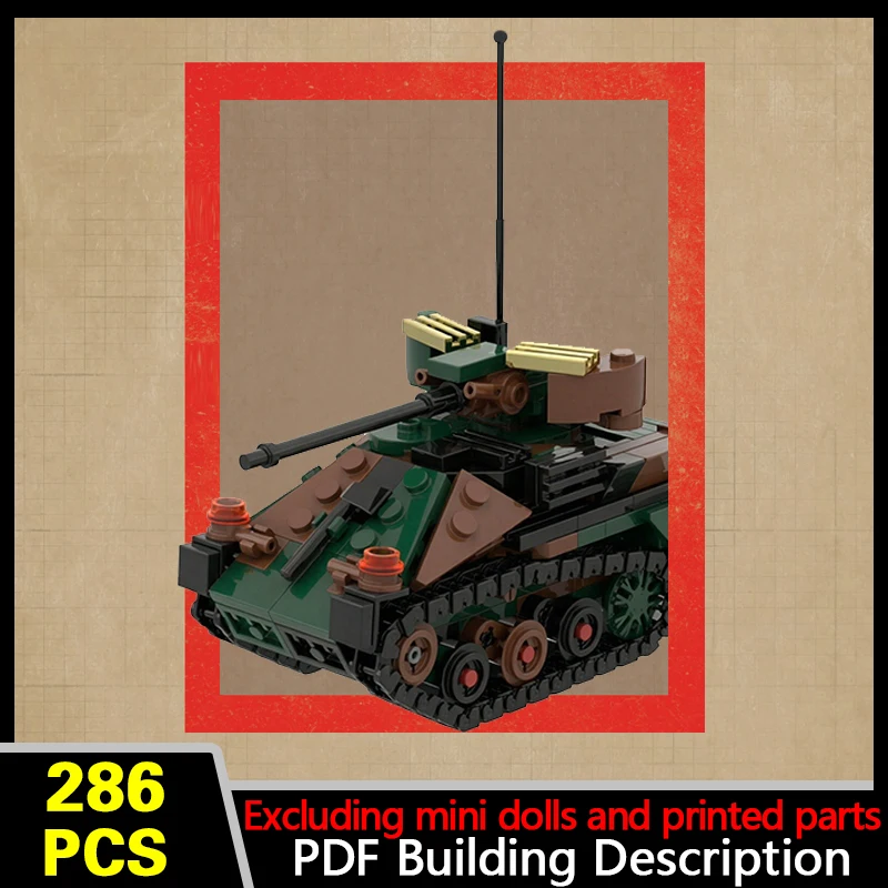 MK20 Self-Propelled Anti-Aircraft Gun Model MOC Building Bricks War EquipmentModular Technology Gifts Holiday Assemble Toys Suit