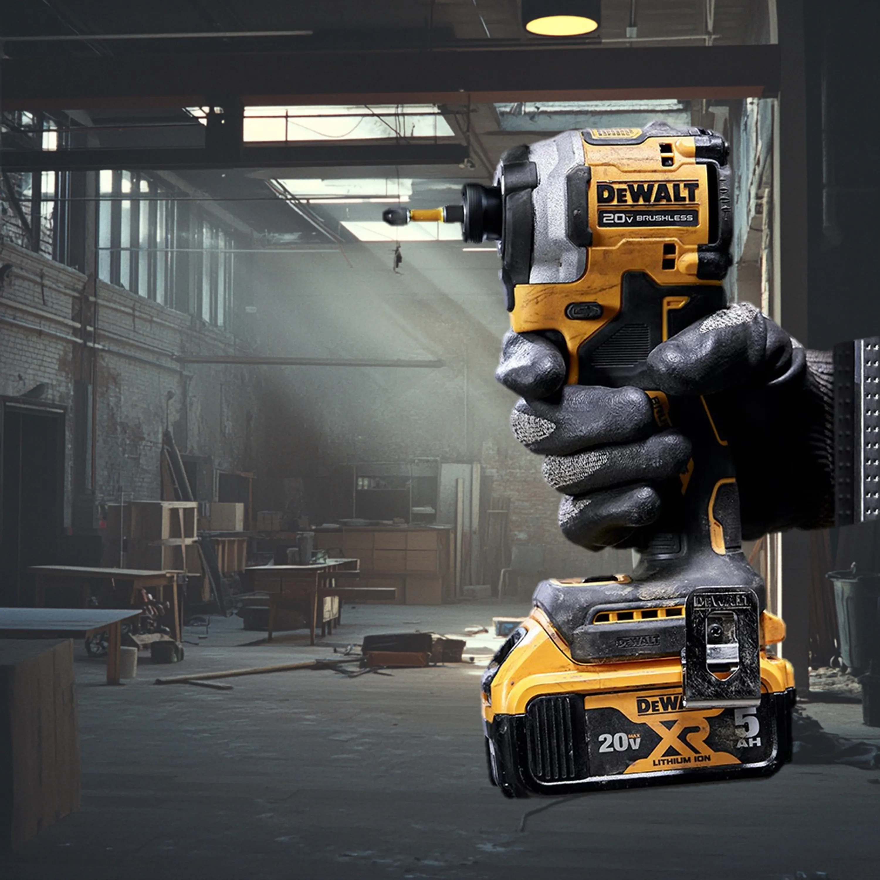 2025 DeWalt DCF850 20V بطارية ليثيوم أيون مثقاب لاسلكي بدون فرش، أداة عزم دوران عالية بدون بطارية