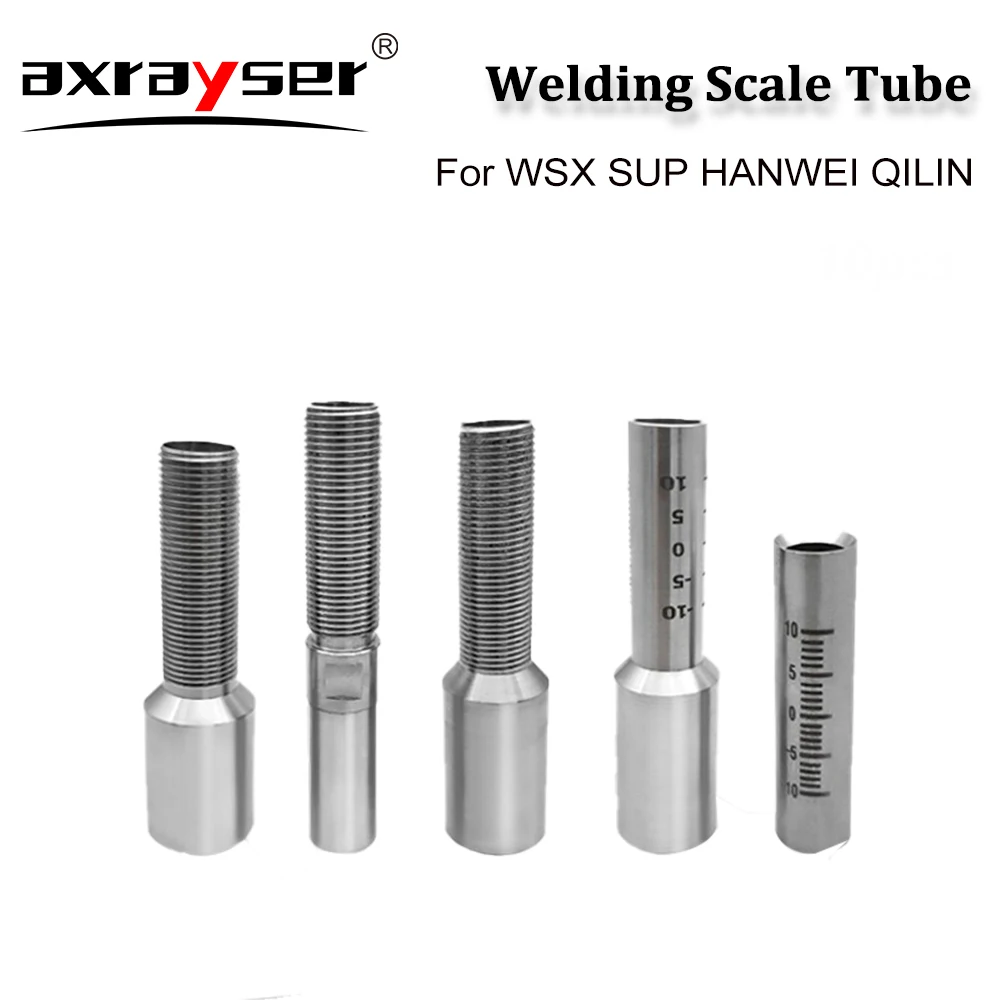 Handheld Laser Welding Scale Tube Stainless Steel Nozzle Connector Kits For WSX CQWY HW QILIN Weld Head Machine Accessories