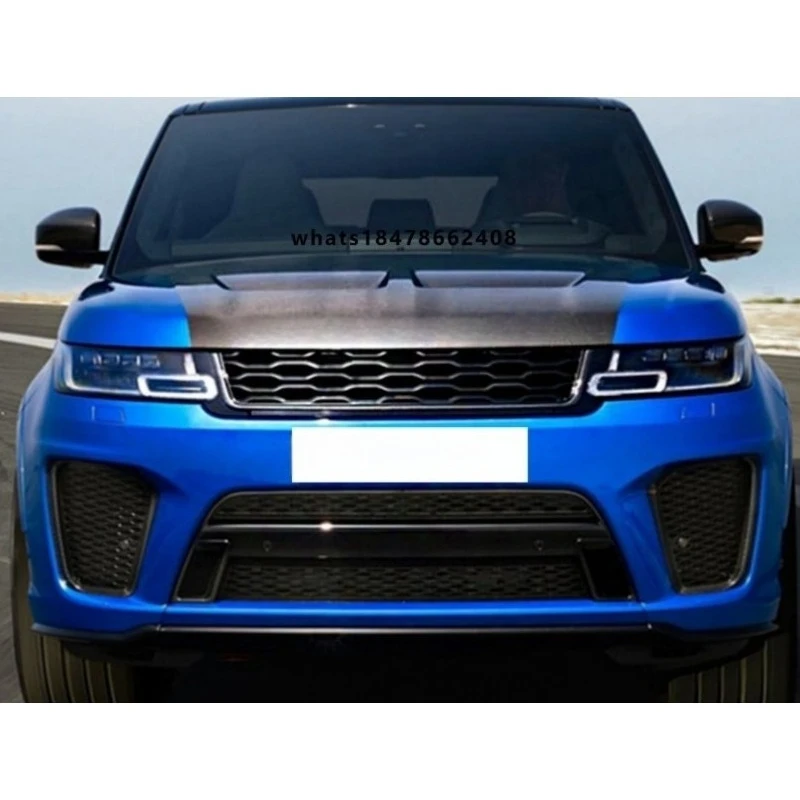 Range Rover Sport 2014-2017 Improved 2018 SVR-style premium car bumper with front and rear bumpers and grille