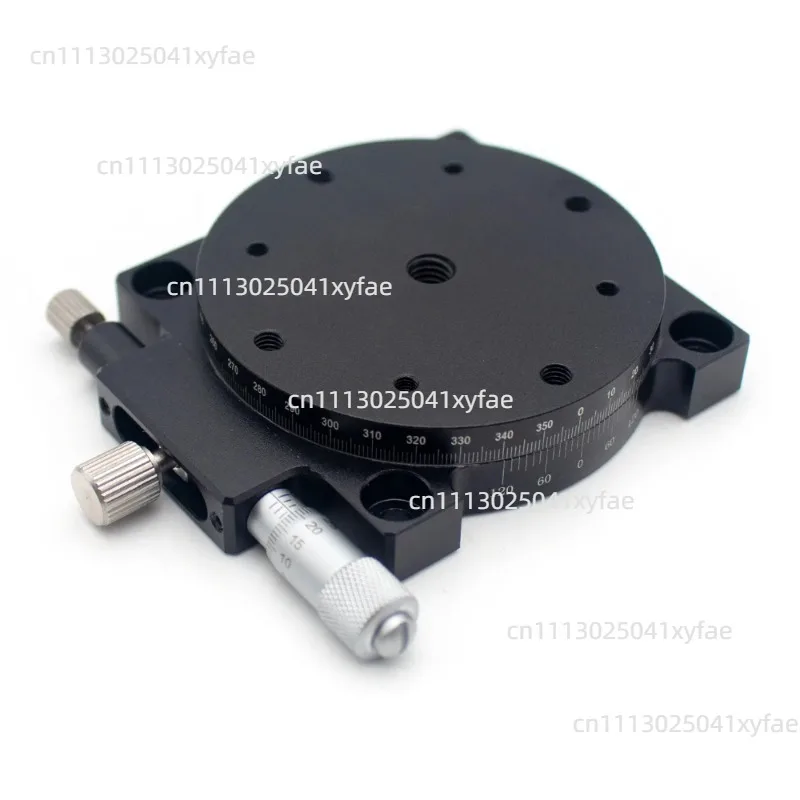 Precision Manual Rotating Work Platform Fine Tuning Rotary Positioning Table Model RS60-L