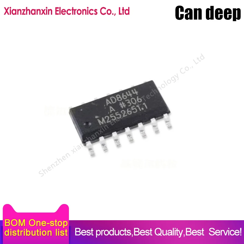 1pcs/lot  AD8644ARZ AD8644 SOP-14 Operational amplifier IC chip