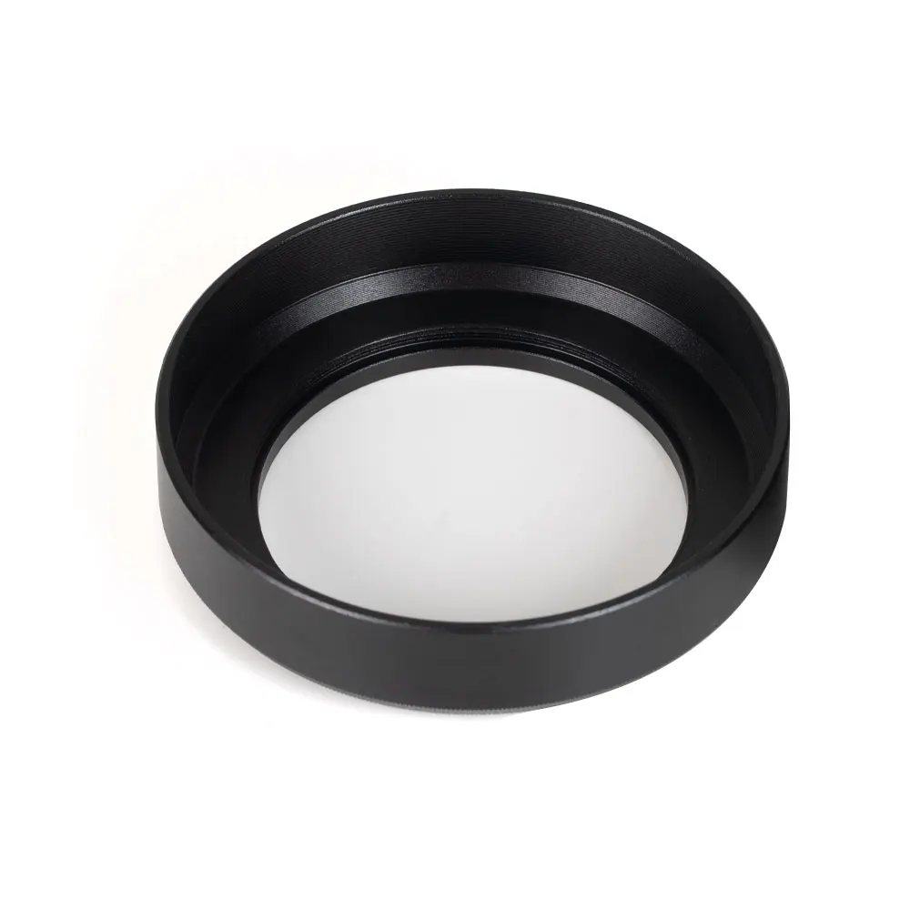 For Nikon Z 28mm f/2.8 , Z 40mm f/2 Lens etc. HF-52 52mm Screw-in Metal Lens Hood 52mm filter thread