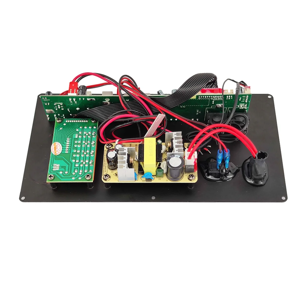 12V 100W Bluetooth Amplifier Board Square Dance Speaker Amplifier Support AUX TF-Card U-Disk Recording 6-12Inch Speaker