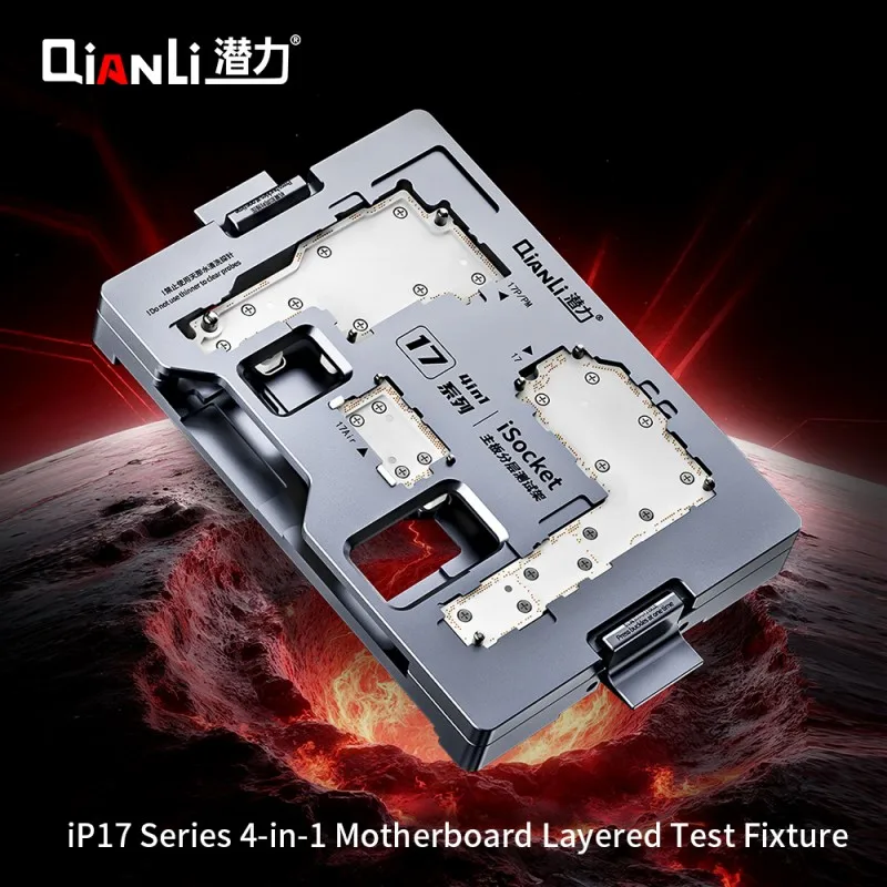 

Qianli 12-17series Motherboard Layered TestFrame Stand - Imported Beryllium Copper Probes for Faster Mobile Phone Testing