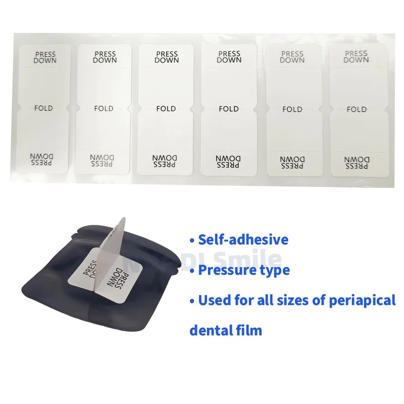 500Pcs Dental Disposable Self Adhesive Bite Wing Tabs for Dental X-Ray Film Phosphor Plate Imaging Board Convenient Dentist Tool