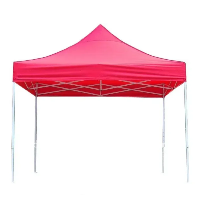 for High-Peak 6x6 Outdoor Event Canopy Tent Waterproof PVC-Coated Fabric Race Tent with Glass Wall for Weddings and Races