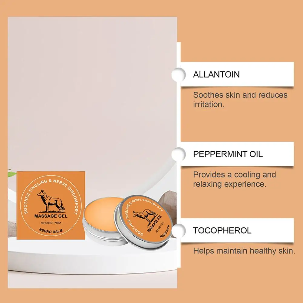 Joint Care Balm Cooling Relief Soothing For Nerve Muscle Discomfort Joints Daily External Application Absorption Massage Cream
