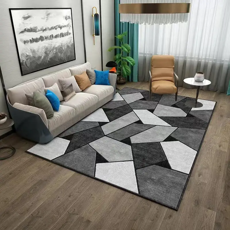 Modern Home Carpet for Living Room Decoration Washable Floor Mat Lounge Large Area Rugs Study Bedroom Bedside Non-slip Carpets