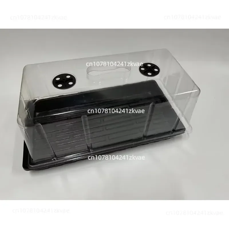 Wholesales Plastic Small Microgreen Container Hydroponic1020 Plant Germination Nursery Trays & Lids