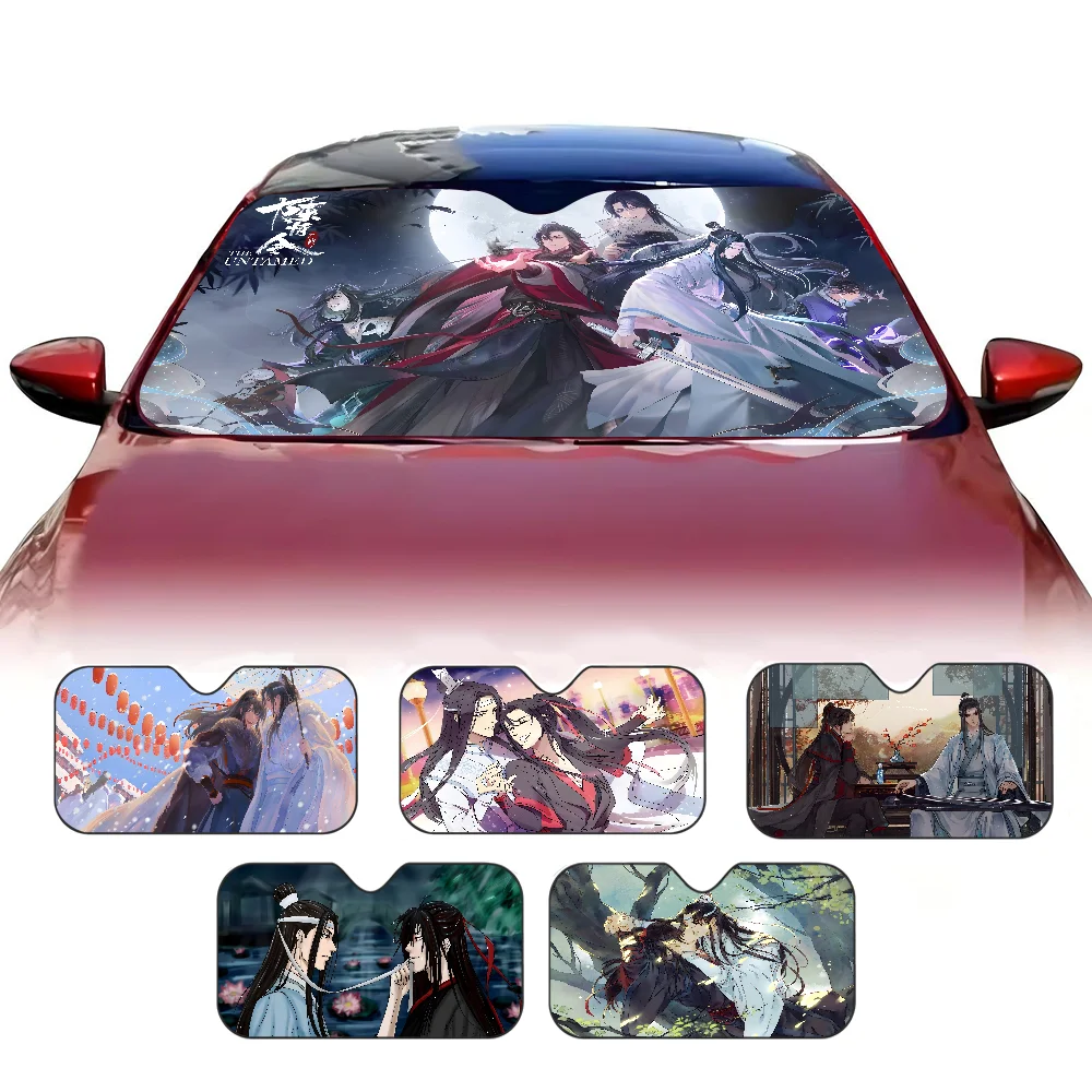 

Mo Dao Zu Shi MDZS аниме автомобильный солнцезащитный козырек на лобовое стекло солнцезащитный козырек для переднего окна солнцезащитный козырек защитная крышка