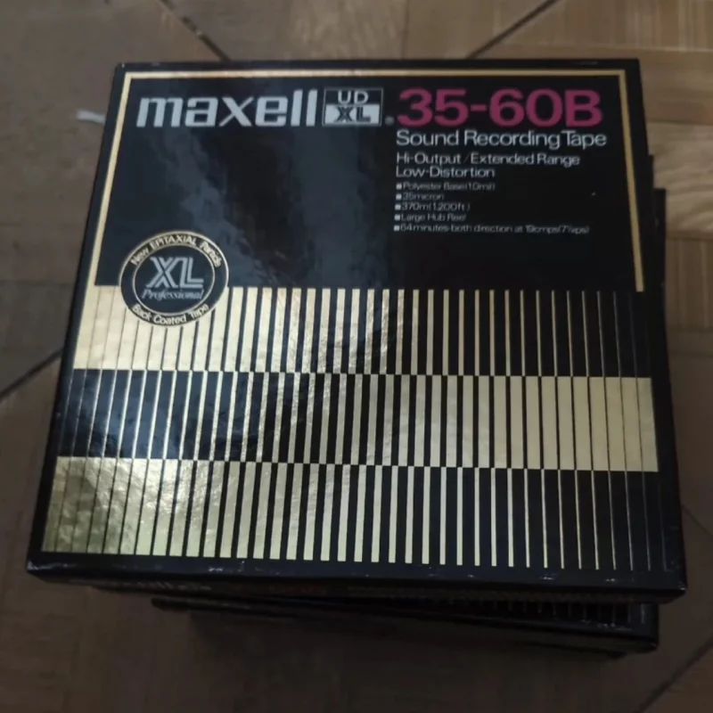 1PCS maxell 35-60B 370m Tapes Audiotapes