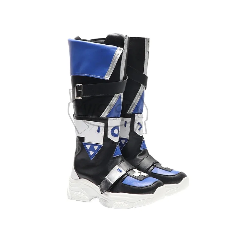 

Honkai: Star Rai Косплей Игра Silver Wolf Обувь на заказ Унисекс Сапоги для ролевых игр mj:3