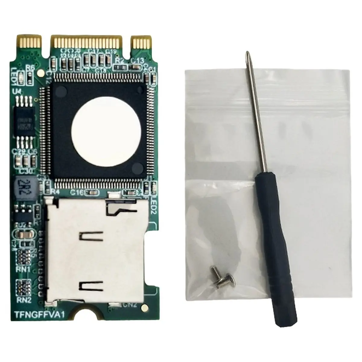 TF to M.2 NGFF Adapter M.2 NGFF B-Key to SD T-Flash TF Card Reader Converter Adapter for PC M.2 NGFF SSD