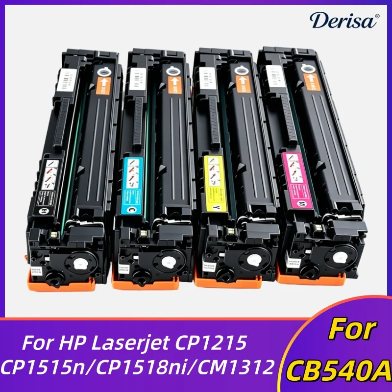 1215 CP1215 toner cartridgefor HP laserjet CP1515n CP1518ni CM1312 printer  CB540A CB541A CB542A CB543A 125A