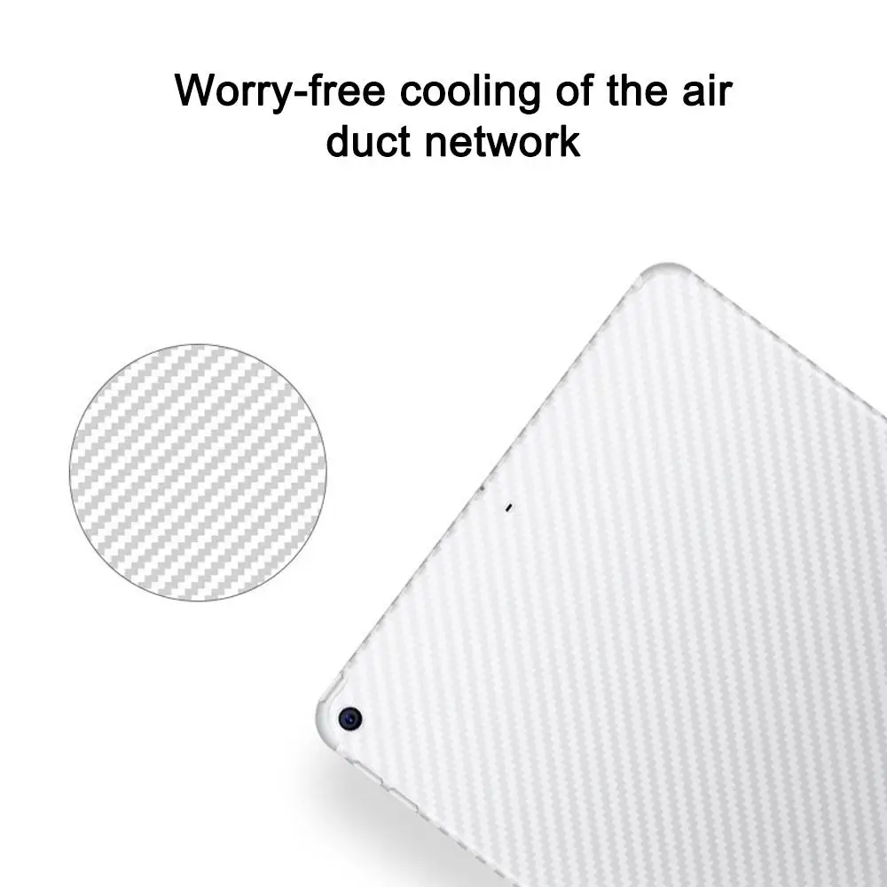 For Samsung Galaxy Tab S9 S9 Plus S9 Ultra Carbon Fiber Pattern Protective Fall Prevention Film Accesories