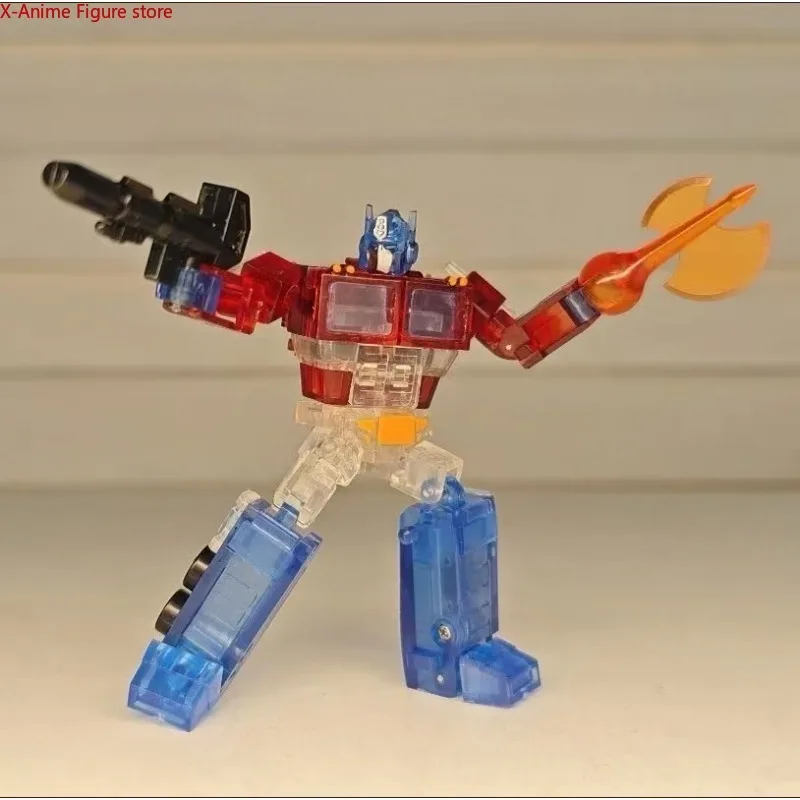 

В наличии НОВИНКА: Прозрачная фигурка-трансформер Galaxy Transformers OP MINI-01S Leader King, деформируемая, 6 см, коллекционная модель, подарок