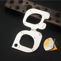 Leather Cutting Template Stainless Steel Rounded Corner Ruler DIY Leather Crafts Bag/shoe Chamfer Positioning Auxiliary Tool