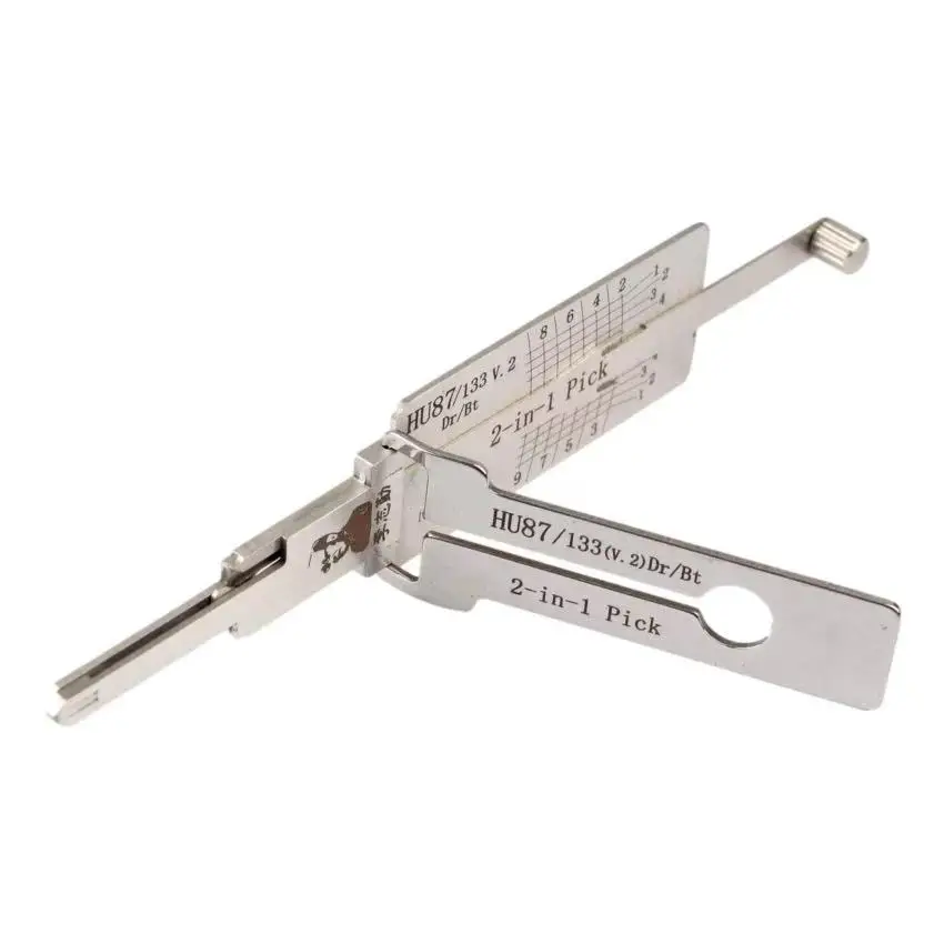 Lishi 2-In-1 LOCKSMITH TOOL HU87 / HU133 FOR Fiat Sedici 2006 - 2008 FOR Nissan Pixo 2009+  FOR Subaru G3X 2004+