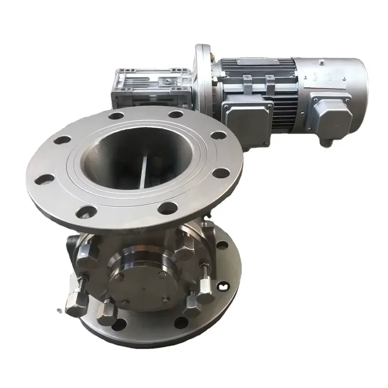 6" Stainless Steel Easy Clean Rotary Airlock Valve