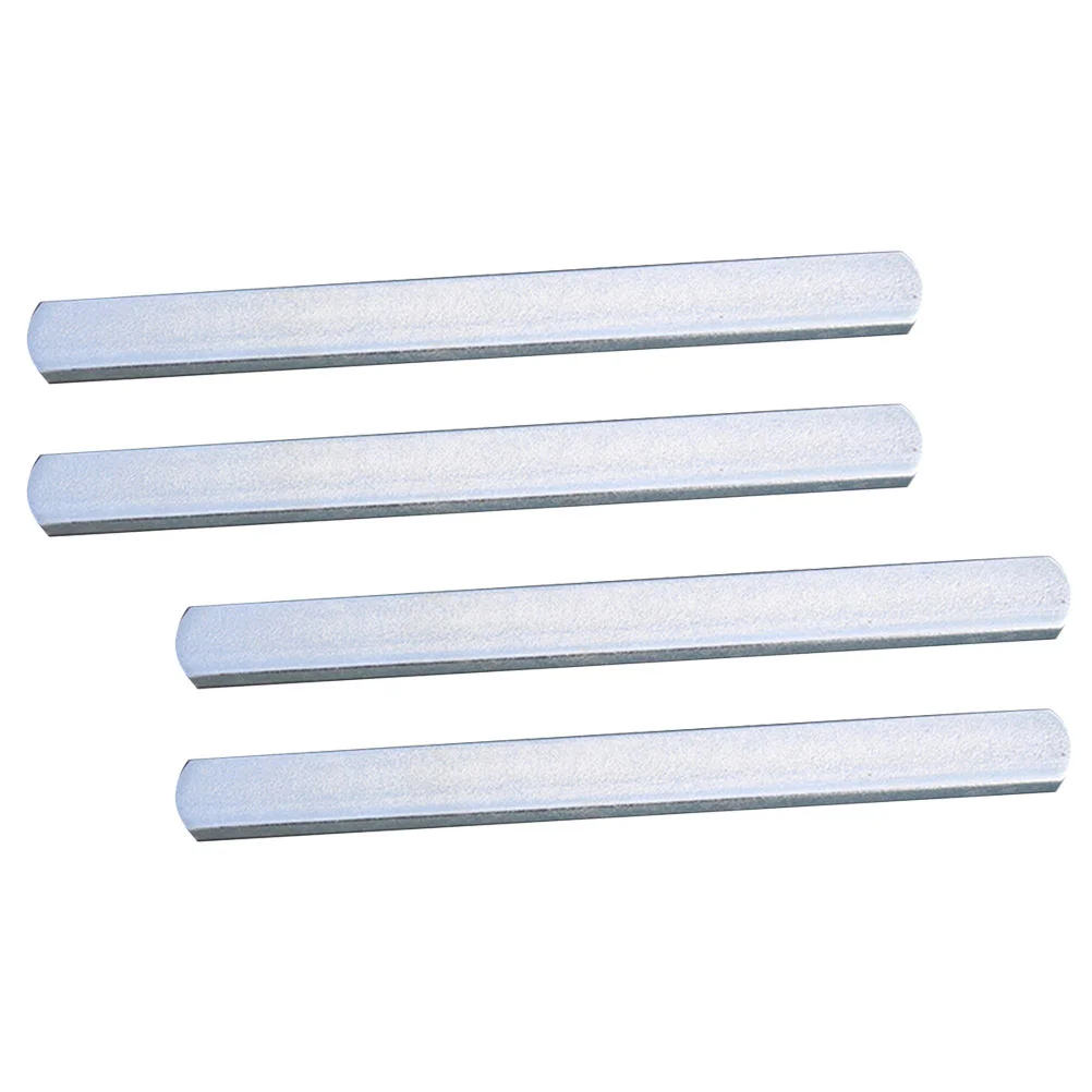 

4 Pcs Men's Tank Tops Running Weight Bar Steel Weights Plate Heavy Equipment for Exercise Silver Accessory Fitness