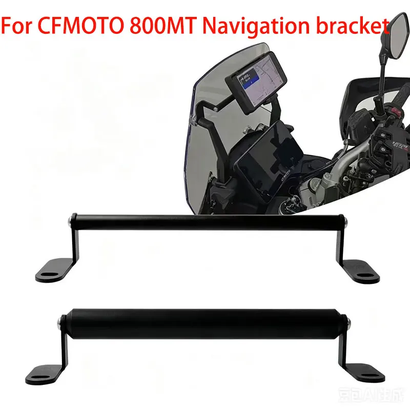 

For CFMOTO 800MT 2021 2024 2024 NEW Motorcycle Front Wireless charging Mobile Phone Modification Navigation Bracket GPS