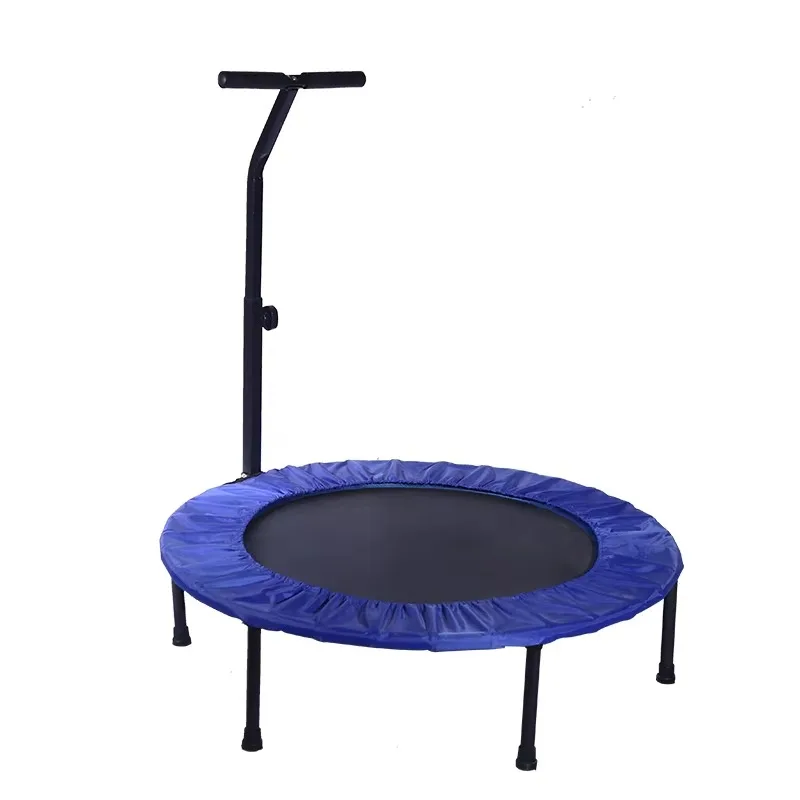 

Popular Design Kids Mini Round Home Fitness Use Trampoline With Soft Safety Edge For Children Daily Exercise
