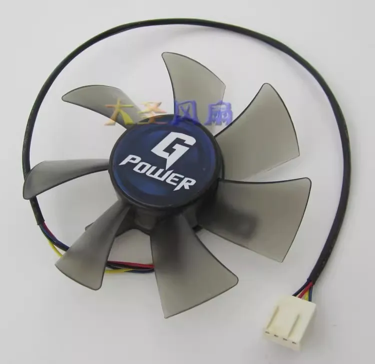 Free shipping Original DFS922512M cooling fan 12V 2.3W diameter 85mm hole distance 46mm graphics card fan