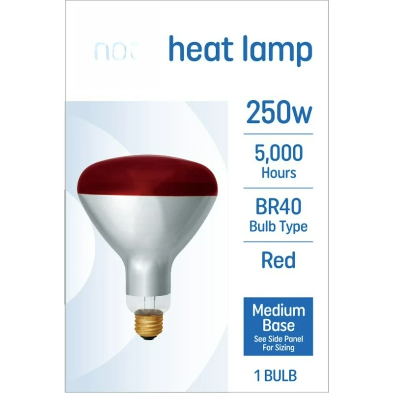 

Incandescent Heat Lamp Bulb with E-26 Medium Base