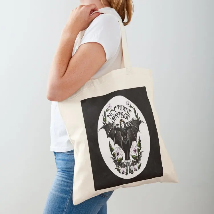 

Nocturne Vintage Tote Bag Canvas stote bag canvas tote bag eco pack Large bags for women