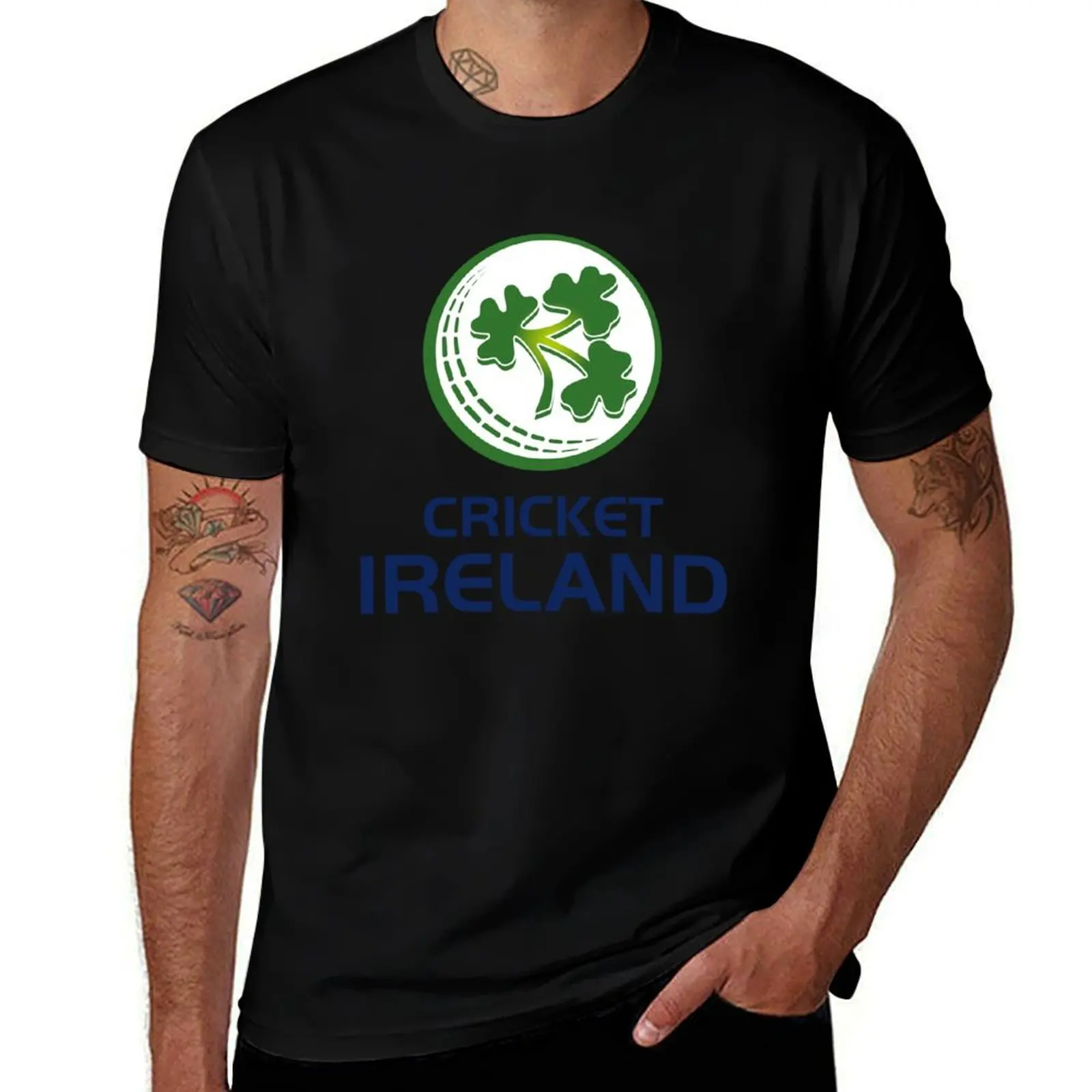

cricket-ireland-clipart-ireland-cricket-team T-Shirt cotton tshirt 100% t shirts designer anime t shirts oversize T-shirt